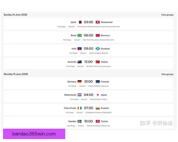 美加墨世界杯赛程分析与精准竞猜胜负预测指南